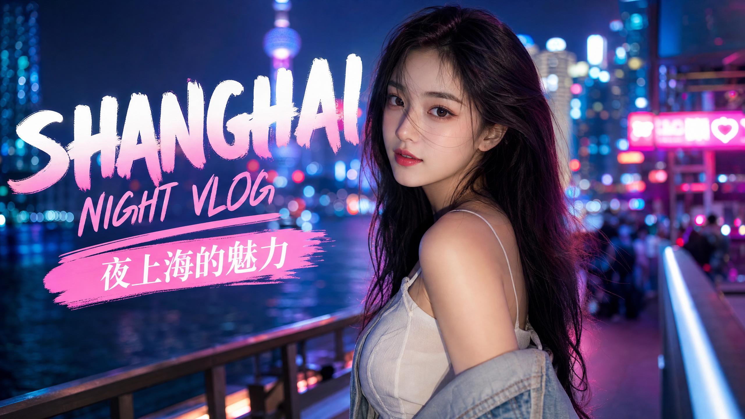 熟女人妻-熟女人妻生活视频：夜上海魅力·城市夜景Vlog视频分享